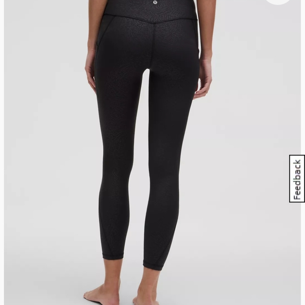 Lululemon Align Leggings Size 6 - Ripple Emboss 25"